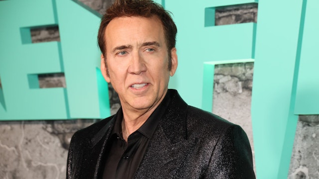 NEW YORK, NEW YORK - MARCH 28: Nicolas Cage attends the premiere of Universal Pictures' "Renfield" at Museum of Modern Art on March 28, 2023 in New York City. (Photo by Dia Dipasupil/Getty Images)