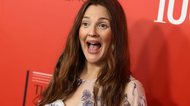 NEW YORK, NEW YORK - APRIL 26: Drew Barrymore attends the 2023 Time100 Gala at Jazz at Lincoln Center on April 26, 2023 in New York City. (Photo by Arturo Holmes/WireImage)