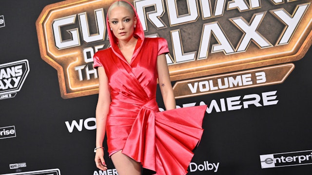 HOLLYWOOD, CALIFORNIA - APRIL 27: Pom Klementieff attends the World Premiere of Marvel Studios' "Guardians of the Galaxy Vol. 3" on April 27, 2023 in Hollywood, California. (Photo by Axelle/Bauer-Griffin/FilmMagic)