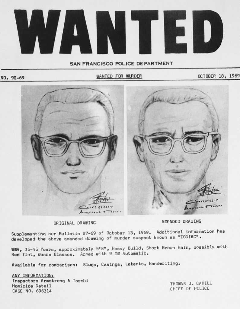 FBI suspect identified by Cold Case Group as ‘Zodiac Killer’.