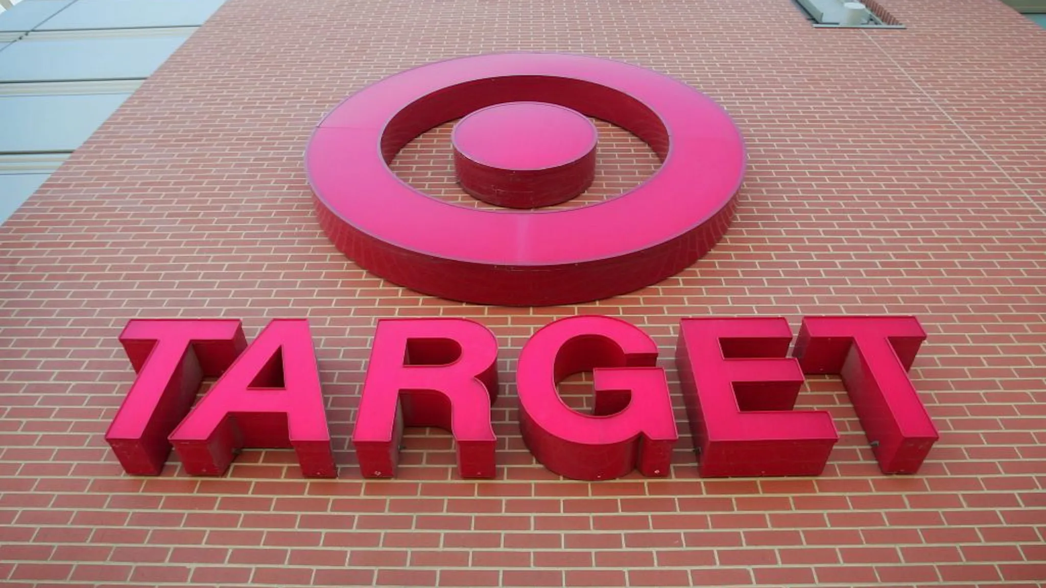 After Target Lowers Sales Forecast, Shares Plummet CHICAGO - JULY 18: A sign is seen on the exterior of a Target store July, 18, 2006 in Chicago, Illinois. Heightened concerns that energy prices are slowing consumer spending helped to drag shares of Target down today for their biggest one-day percentage slide in eight months.