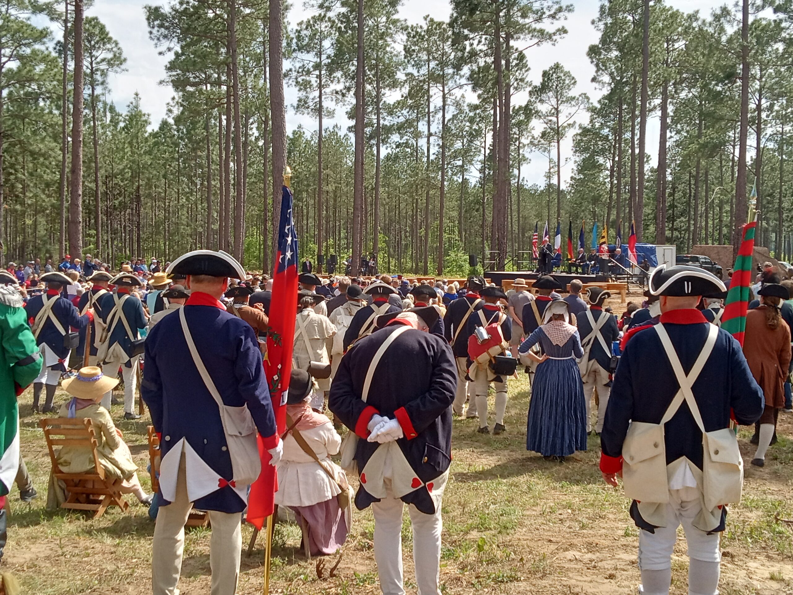 12 Patriot soldiers, all young boys, finally receive proper burial 243 years after the Revolutionary Battle of Camden.