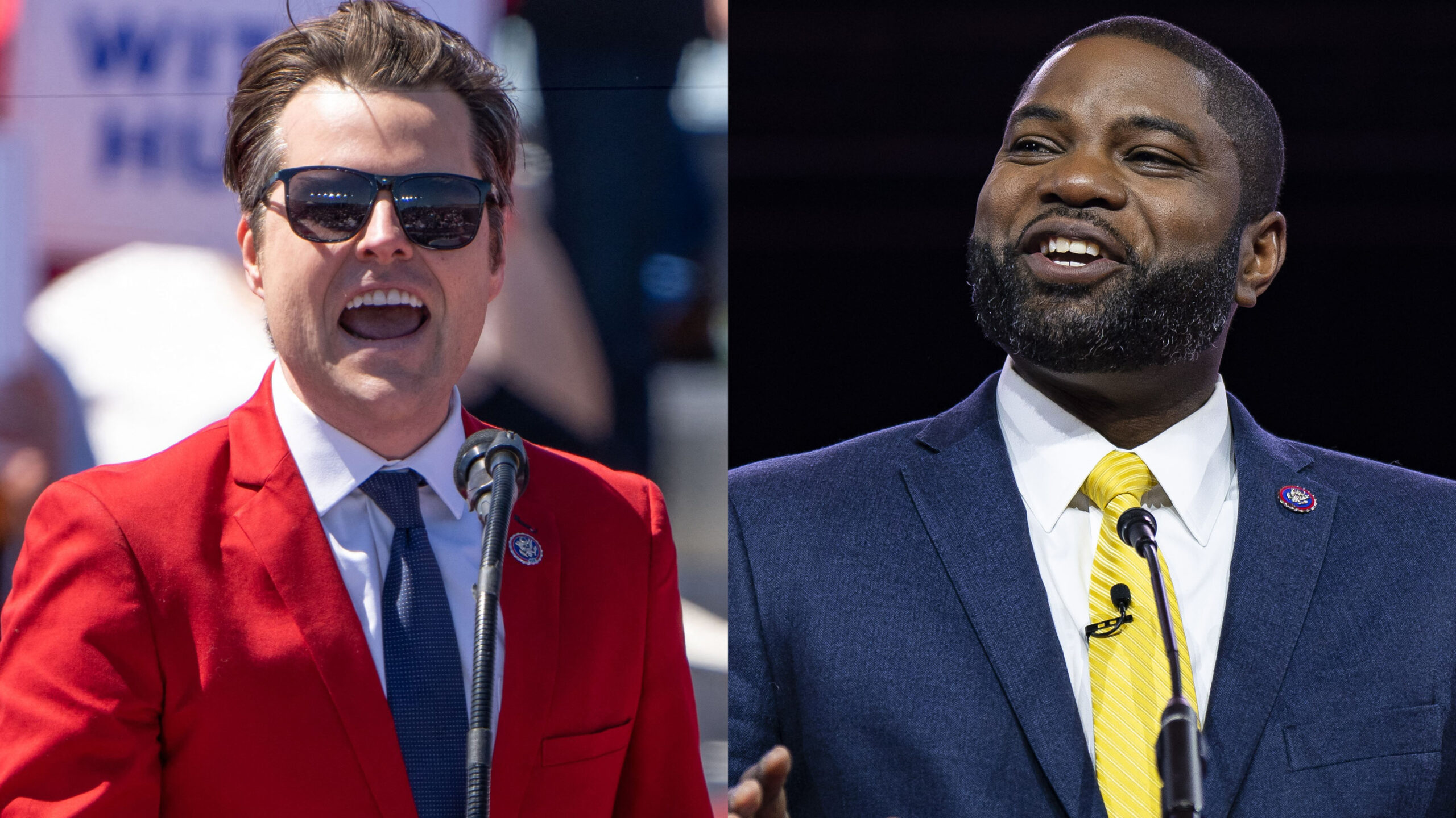 Gaetz and Donalds defend DeSantis over leaked 2018 debate prep, saying he was right.
