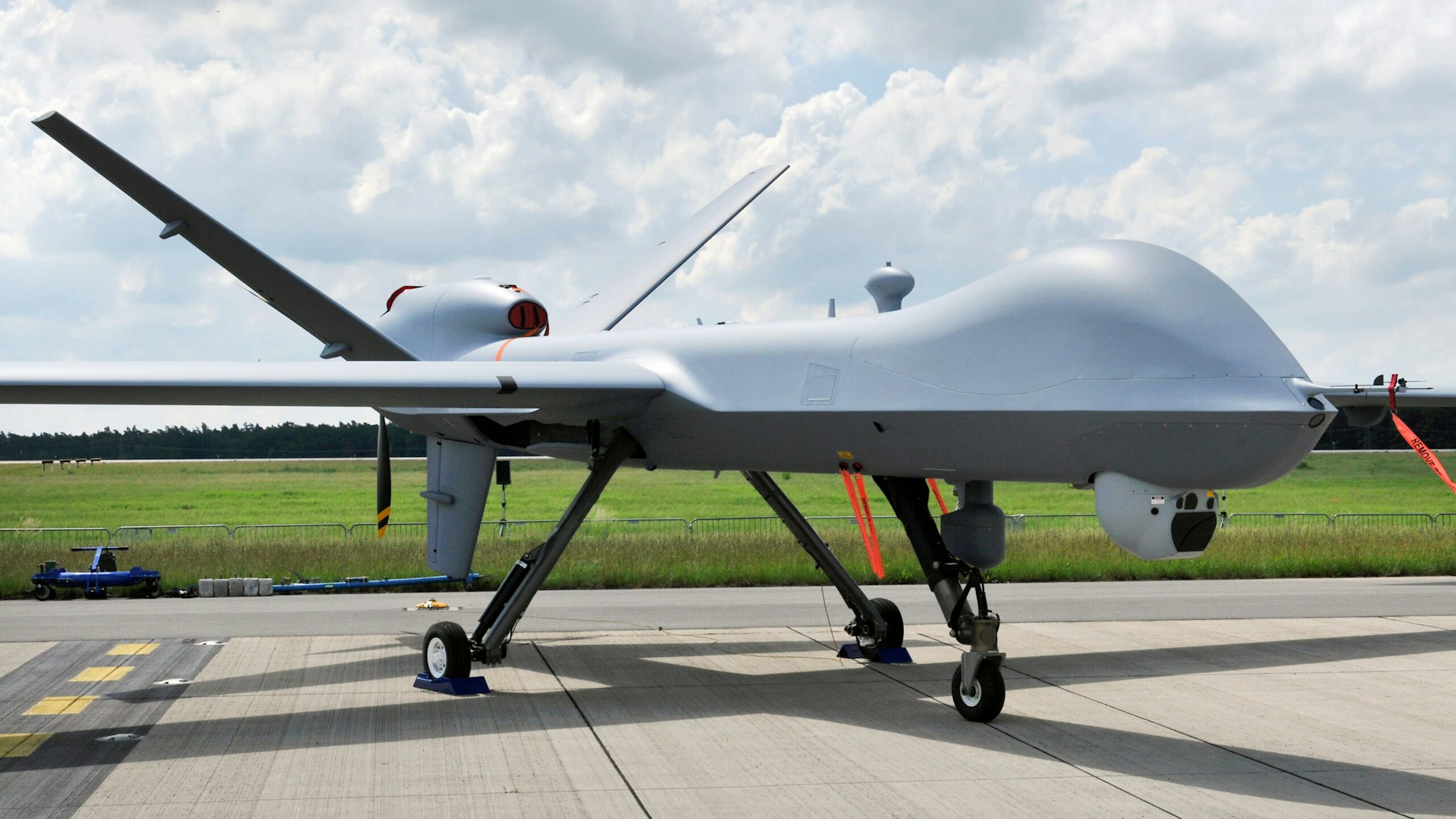 Drohne, Predator B, U.S. Army, ILA, Berlin-Schoenefeld, Deutschland