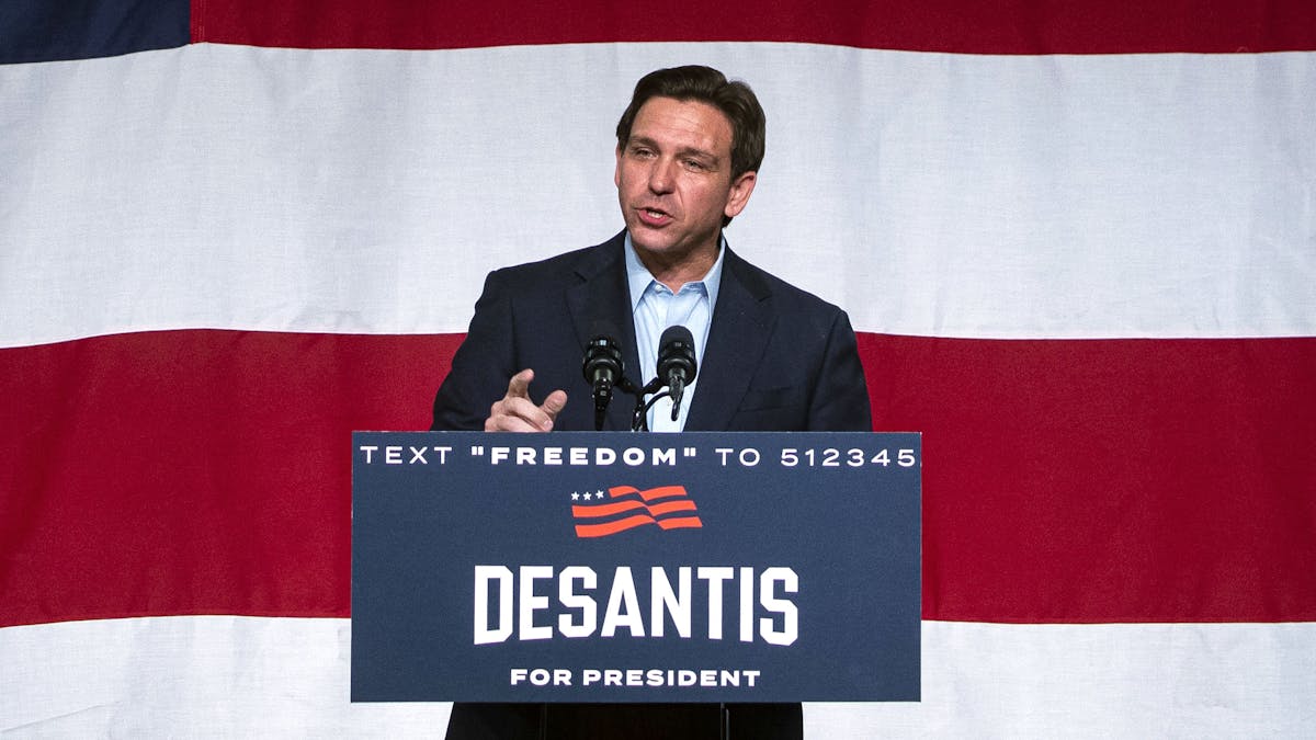 NextImg:DeSantis Takes On Biden In Iowa: ‘Deliberately Trying’ To Hurt American Families