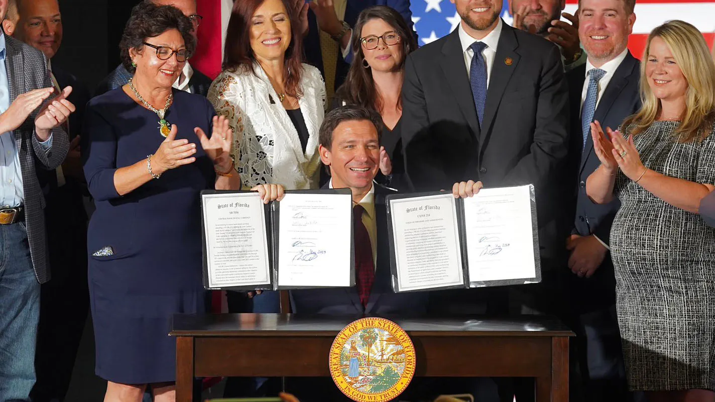 DeSantis Bans Central Bank Digital Currency, Prohibits Credit Card Companies From Tracking Gun Buys