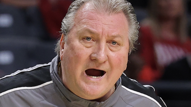 Huggins, 69, was being interviewed by Cincinnati radio host Bill Cunningham on WLW when he was asked about an incident in which Xavier fans threw sex toys onto the floor during a game against University of Cincinnati back when Huggins coached the Bearcats.