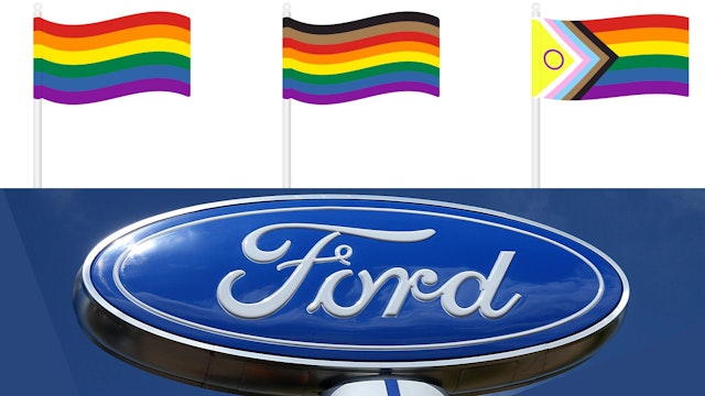 Ford, LGBTQ flags