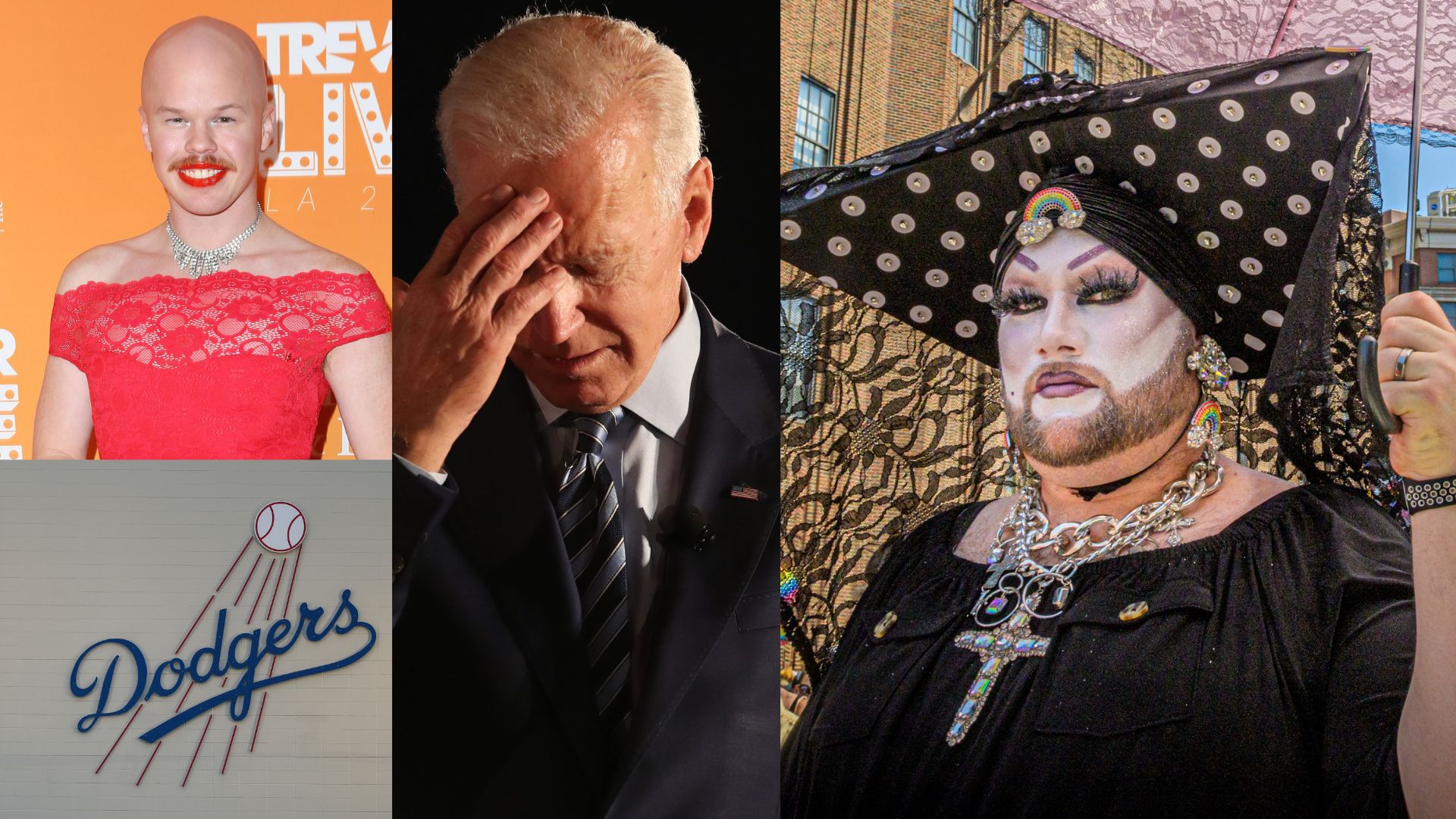 Dodgers invited ‘Sisters of Perpetual Indulgence’ group with Biden’s ‘non-binary’ baggage bandit.