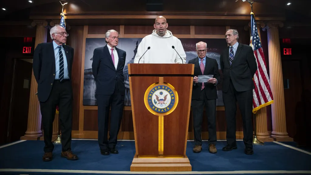 AP Says Fetterman Flouting Senate Dress Code Shows ‘Robust Recovery’ From Depression