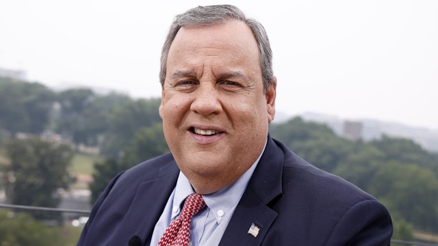 WASHINGTON, DC - JUNE 07: Republican presidential candidate Chris Christie visits "Special Report with Bret Baier" at Fox Business Studios on June 07, 2023 in Washington, DC.