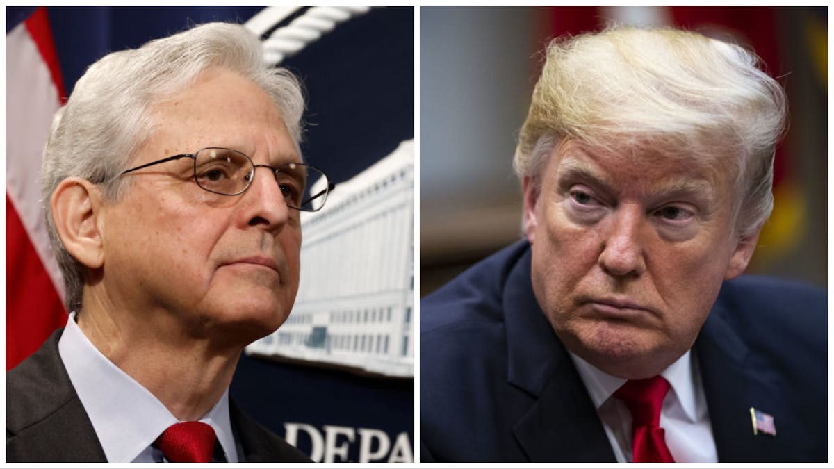 NextImg:‘Mob Lawyer’ Merrick Garland’s DOJ Has Trump Facing Hypothetical 100 Years in Prison: Report