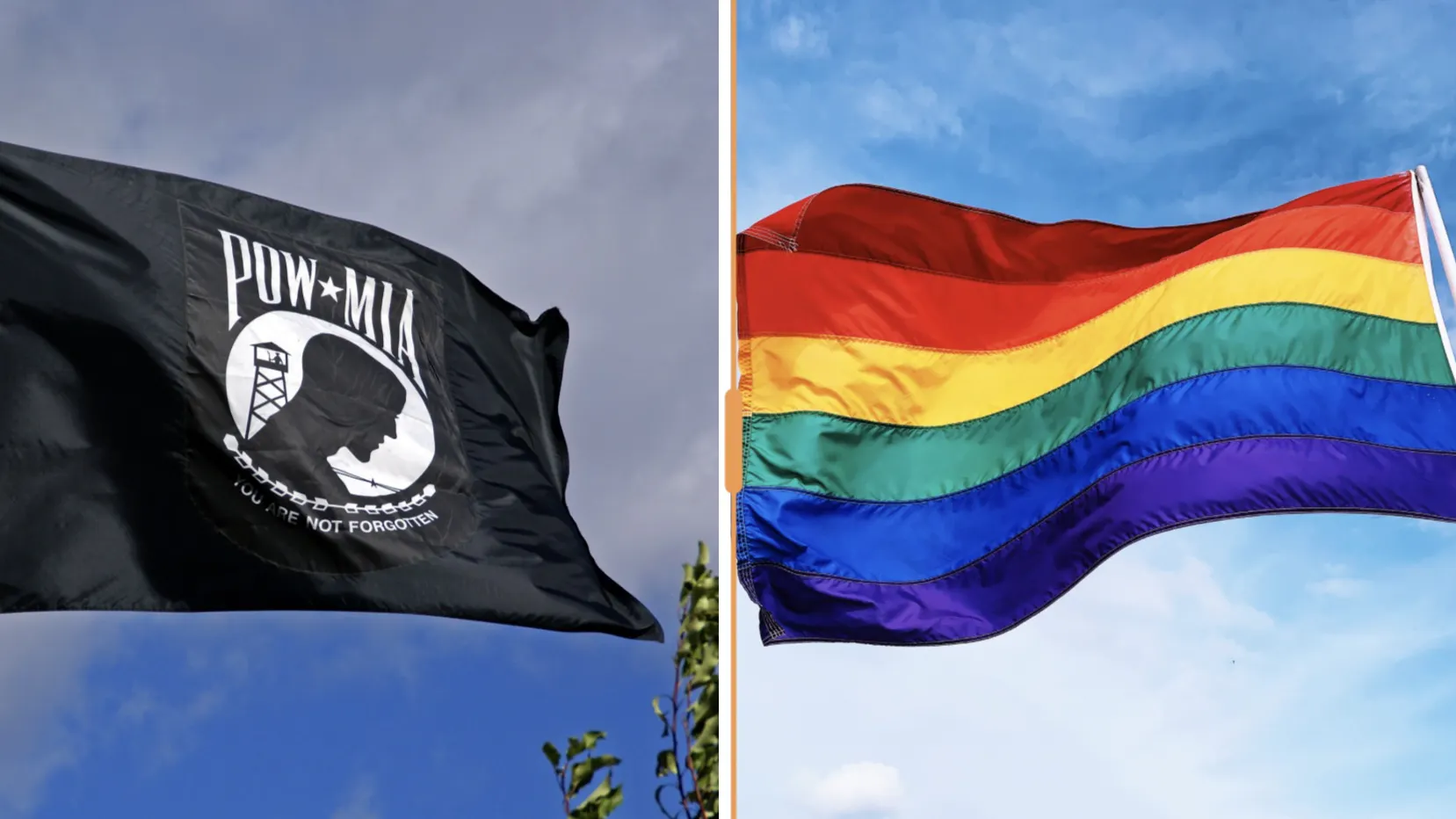Town Swaps POW/MIA Banner For Pride Flag, Causing Anger