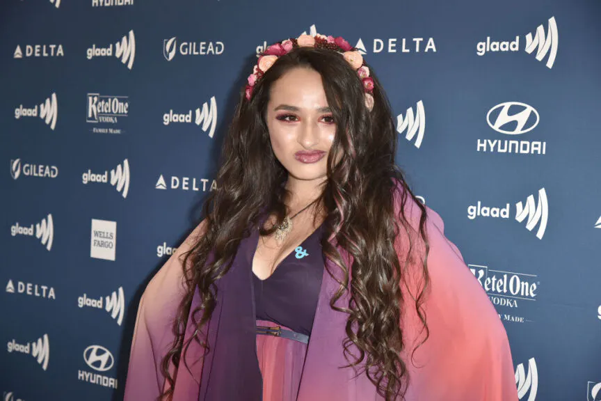 BEVERLY HILLS, CALIFORNIA - MARCH 28: Jazz Jennings attends the 30th Annual GLAAD Media Awards at Beverly Hills Hotel on March 28, 2019 in Beverly Hills, California.