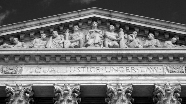 WASHINGTON, D.C. - APRIL 19, 2018: The U.S. Supreme Court Building in Washington, D.C., is the seat of the Supreme Court of the United States and the Judicial Branch of government.