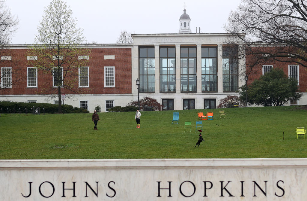 Johns Hopkins University calls a woman a “non-man” in new glossary.