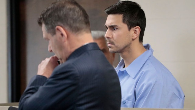 Boston, MA - June 5: Matthew Nilo appears at his arraignment proceeding.