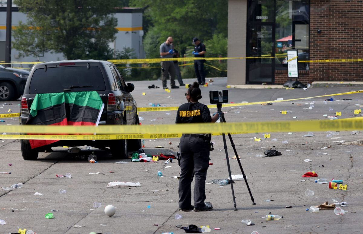 1 Dead, 23 Shot in Violent Juneteenth Celebration in Chicago Suburb.
