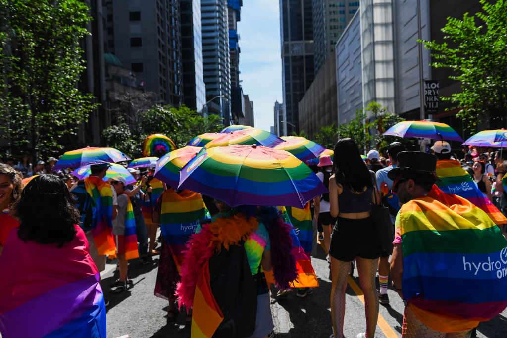 Nude Men at Pride Parades in US and Canada