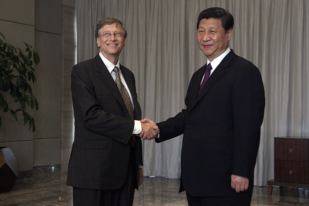 CCP leader hails Bill Gates as ‘my first American friend in Beijing this year’ during China meeting.