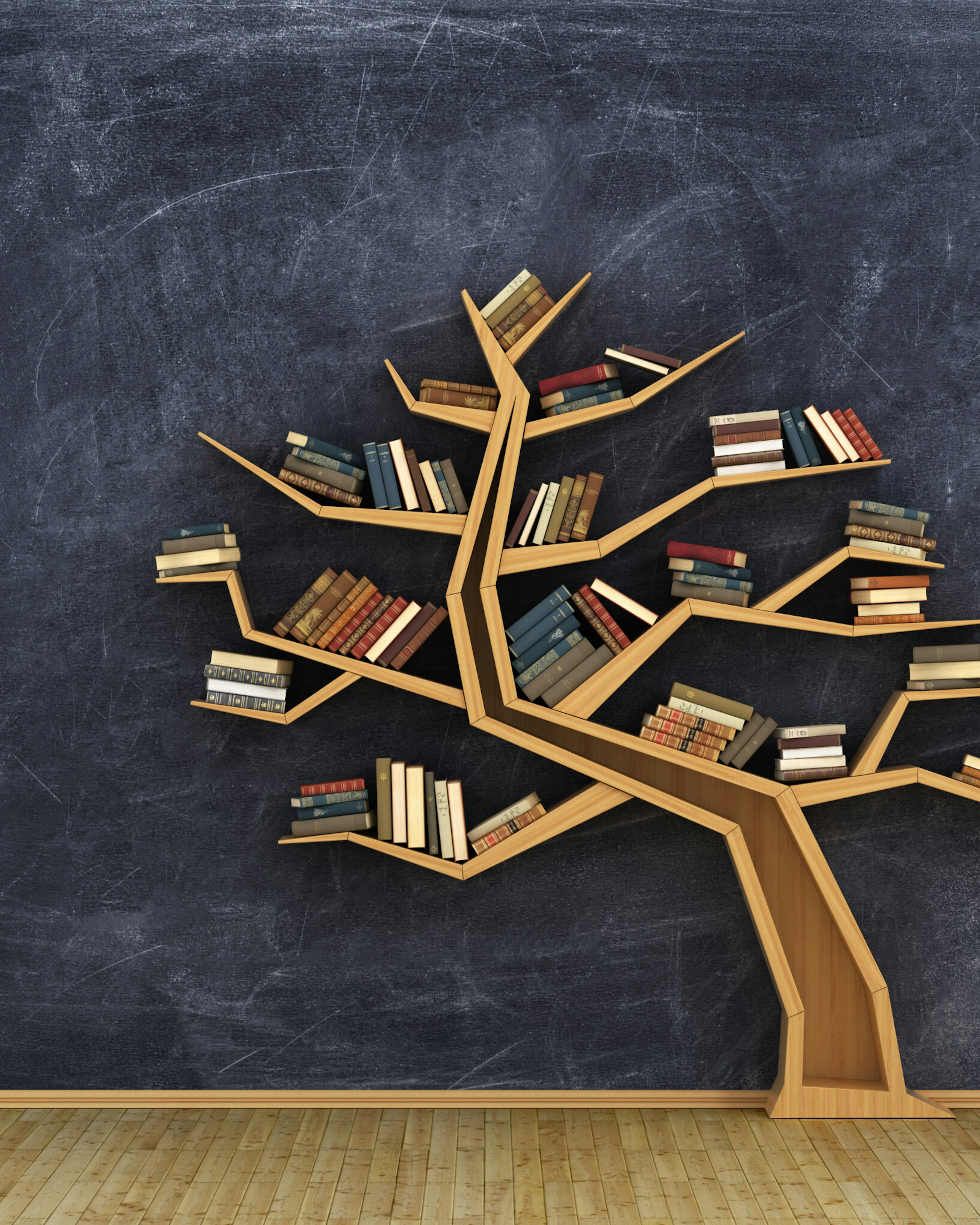 Books in the tree of life.