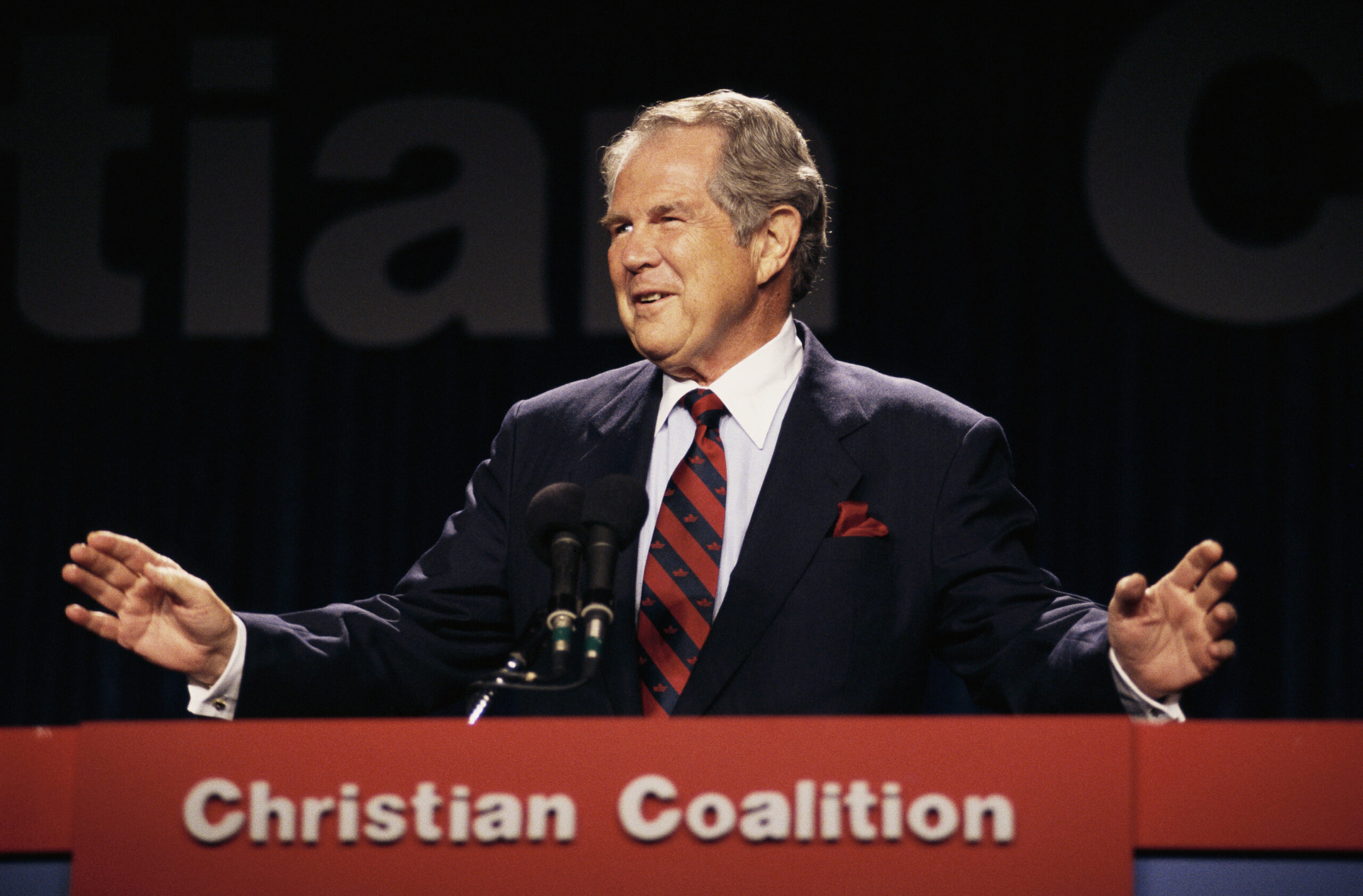 Rev. Pat Robertson, renowned evangelist and former presidential candidate, passes away at 93.