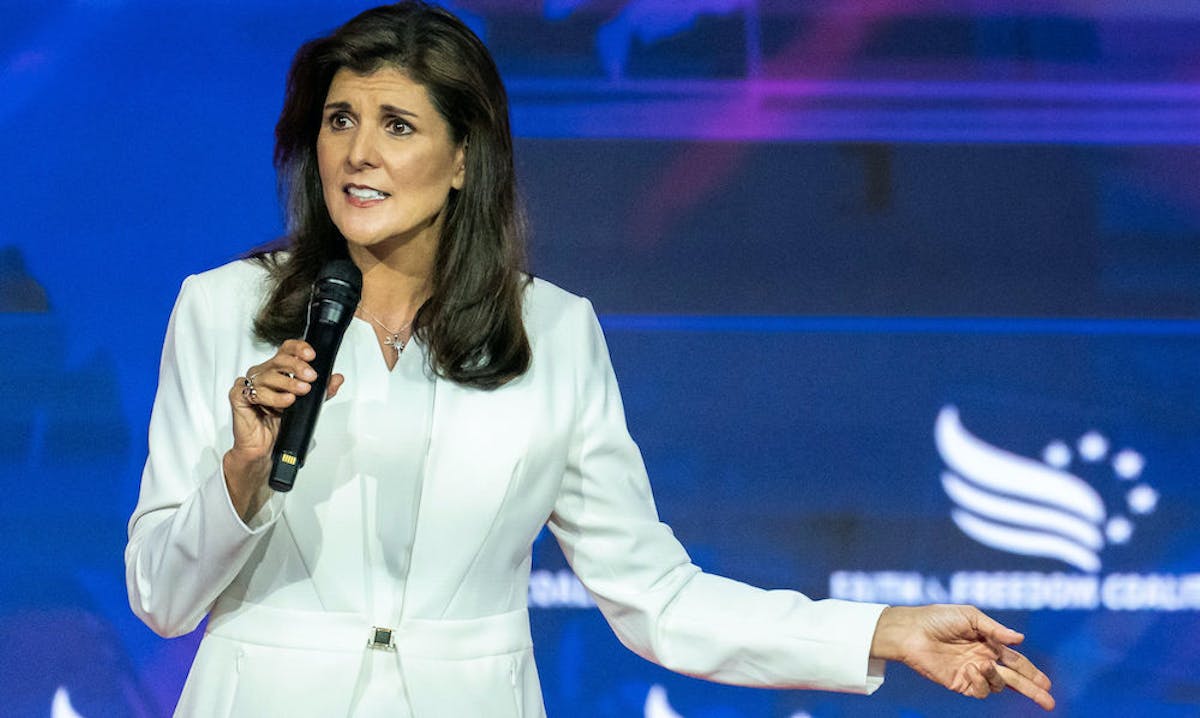 NextImg:Nikki Haley: House ‘Absolutely Should’ Begin Impeachment Proceedings Against Joe Biden