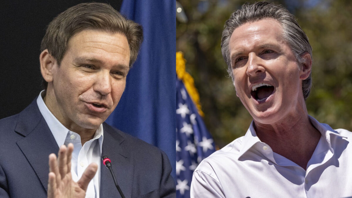 Newsom Rages After DeSantis Sends Illegal Immigrants To His ‘Sanctuary State’ 