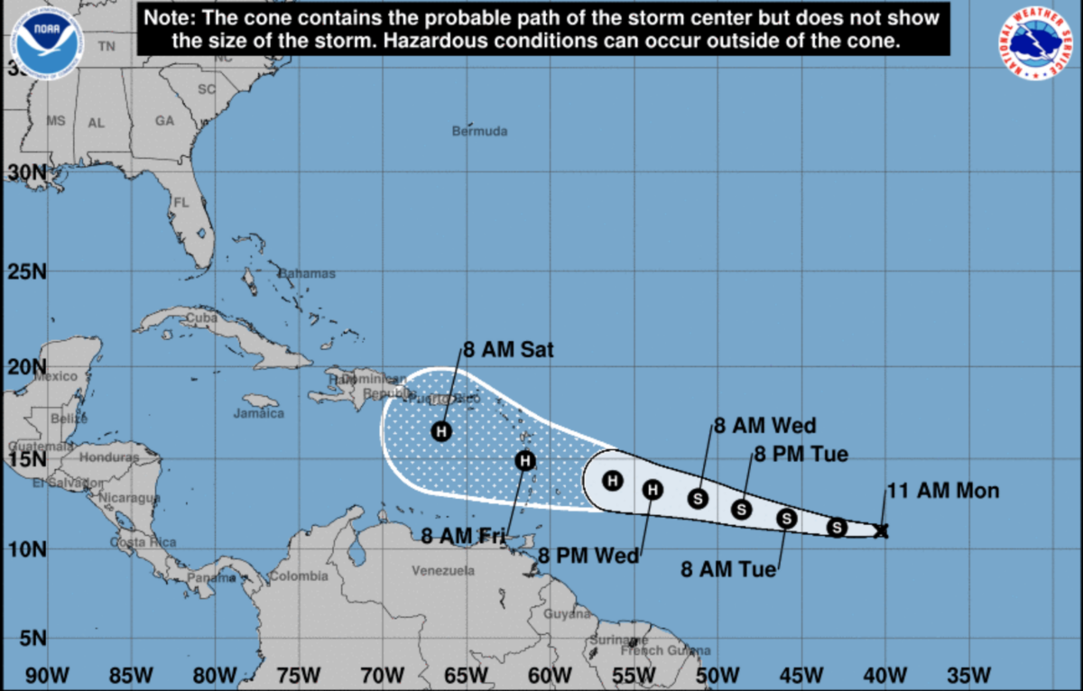 First hurricane of 2023 season expected, forecast uncertain.