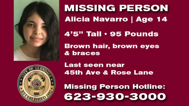 Alicia Navarro went missing in 2019 and has been found safe.
