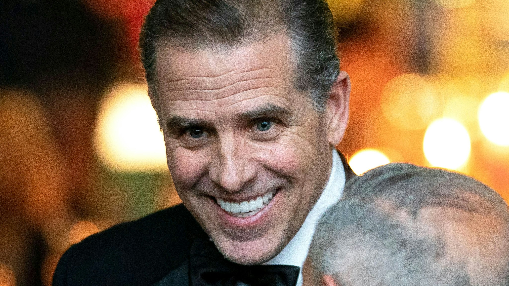 Hunter Biden arrives for a toast during an official State Dinner in honor of India's Prime Minister Narendra Modi, at the White House in Washington, DC, on June 22, 2023.
