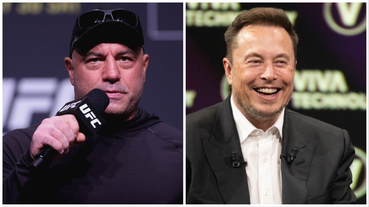 ‘It’s Crying Wolf’: Joe Rogan Blasts The Left For Accusing Elon Musk Of ‘Nazi Salute’