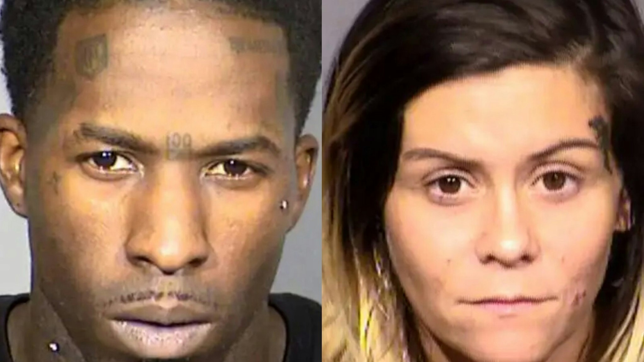 Travis Doss, 31, and his wife Amanda Stamper, 33, have been arrested for child abuse.