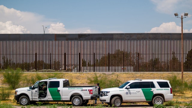 Border patrol agents found the body of a man who died when he tried to cross the border between Mexico and the United States in Juarez, Mexico, on July 26, 2021. (Photo by David Peinado/NurPhoto via Getty Images)