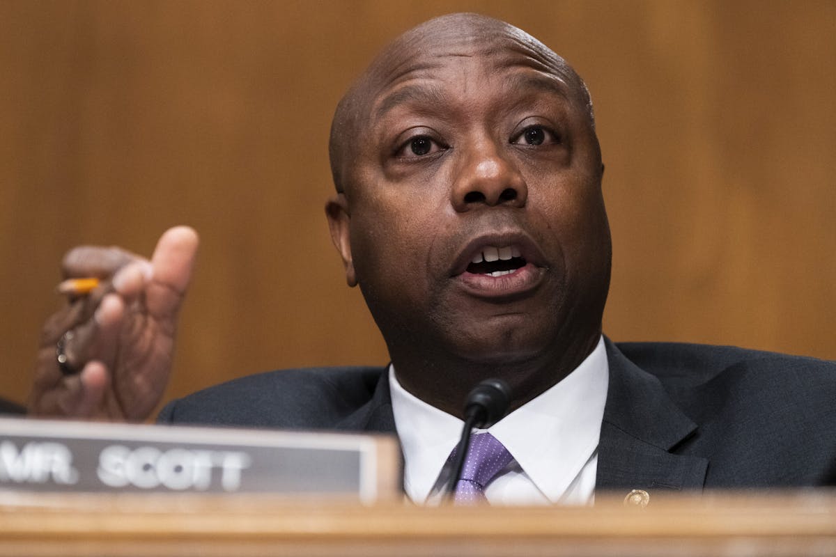 NextImg:Sen. Tim Scott Adds Fentanyl Legislation Targeting Mexican Drug Cartels To Annual Senate Defense Bill