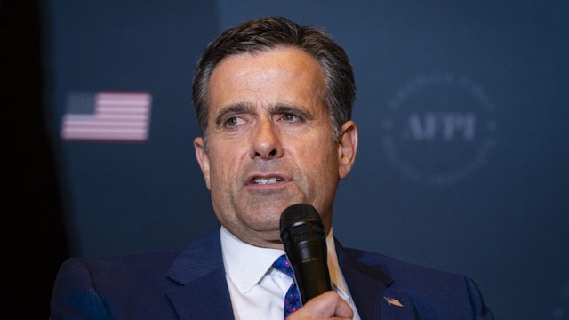 John Ratcliffe, former director of National Intelligence, speaks during the America First Policy Institute's America First Agenda summit in Washington, D.C., US, on Monday, July 25, 2022.