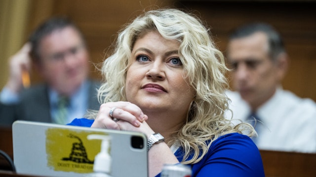 Rep. Kat Cammack, R-Fla., attends the House Judiciary Select Subcommittee on the Weaponization of the Federal Government to "examine abuses seen at the Bureau and how the FBI has retaliated against whistleblowers," in Rayburn Building on Thursday, May 18, 2023.