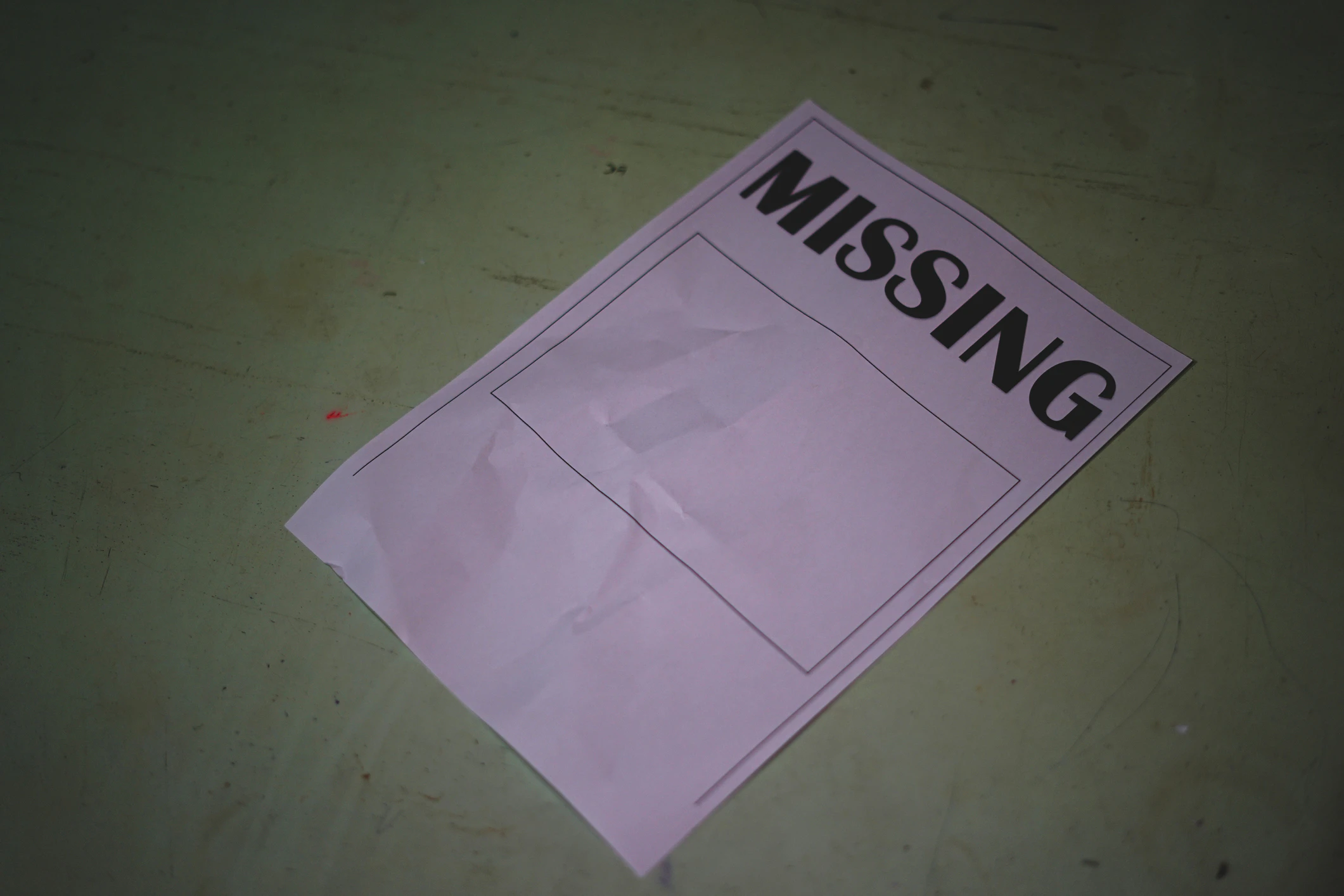 Missing person search concept - stock photo