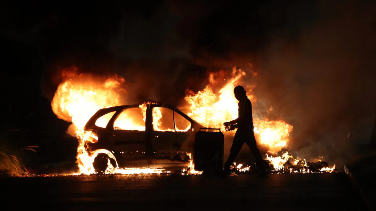 French Mayor’s Home Attacked By Rioters With Flaming Car While Wife And Children Slept Inside