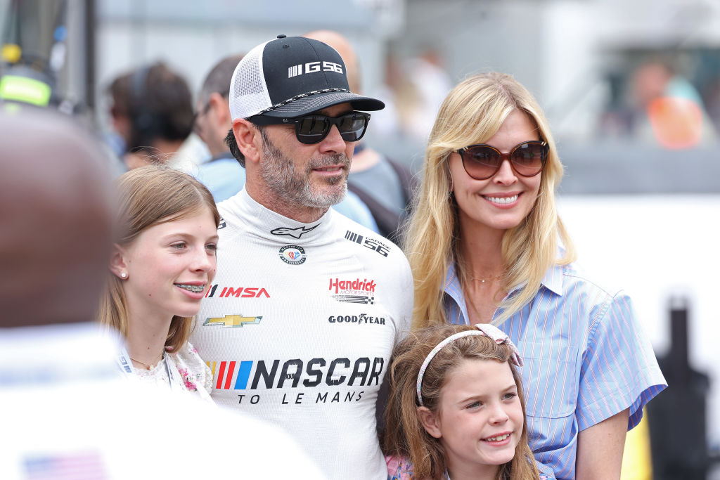 NASCAR icon Jimmie Johnson breaks silence on tragic murder-suicide involving in-laws.