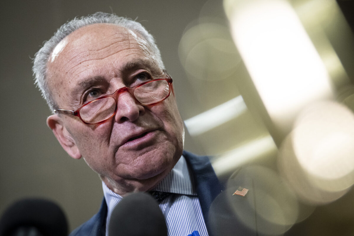 Schumer pushes for UFO secrets to be revealed.