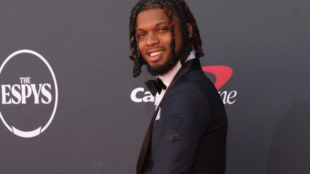HOLLYWOOD, CALIFORNIA - JULY 12: Damar Hamlin attends The 2023 ESPY Awards at Dolby Theatre on July 12, 2023 in Hollywood, California. (Photo by Kevin Mazur/Getty Images)