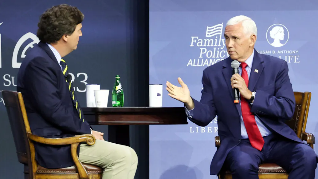 Mike Pence And Tucker Carlson Clash In Heated Interview