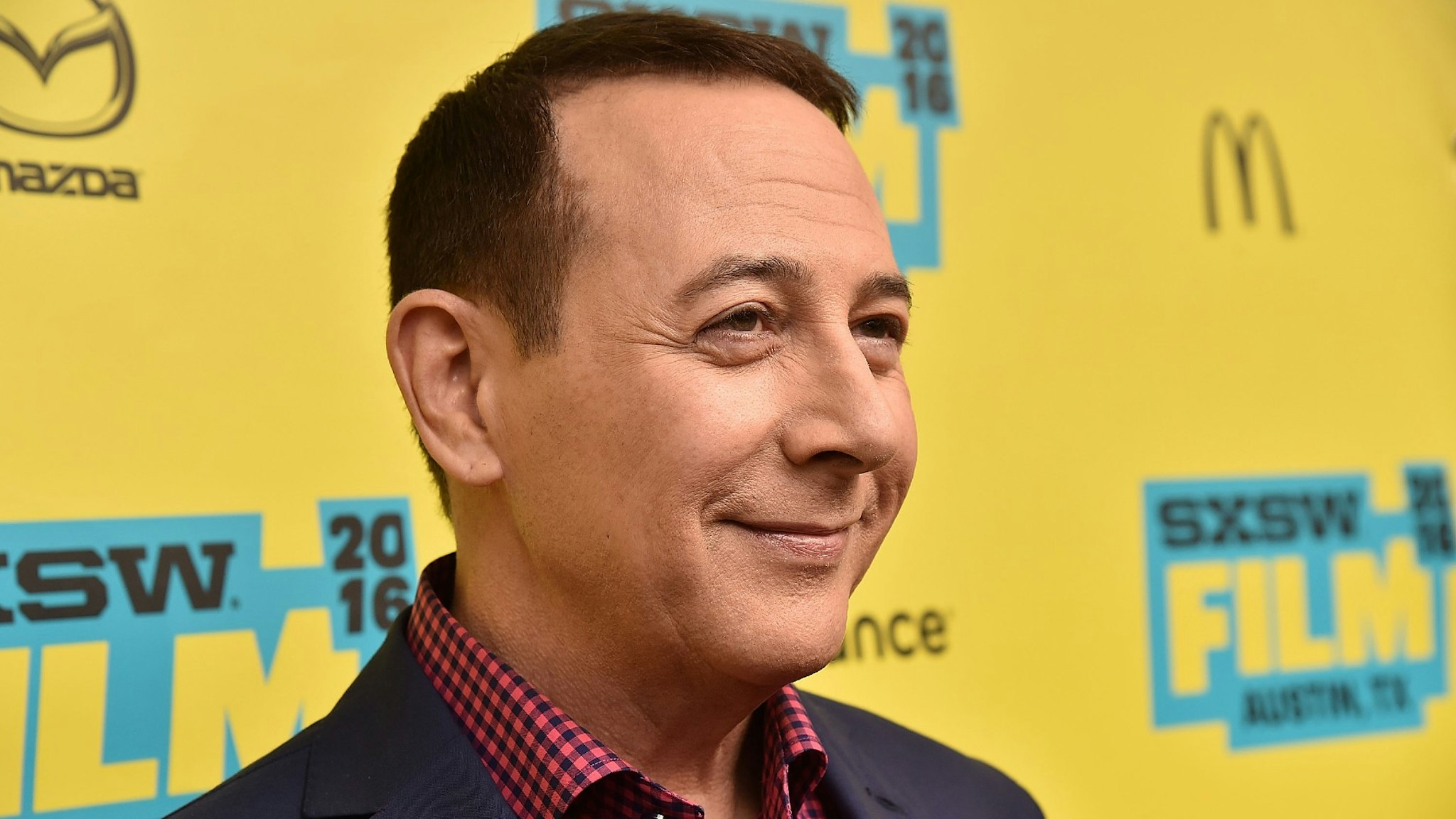 Actor Paul Reubens attends the premiere of "Pee-wee's Big Holiday" during the 2016 SXSW Music, Film + Interactive Festival at Paramount Theatre on March 17, 2016 in Austin, Texas.