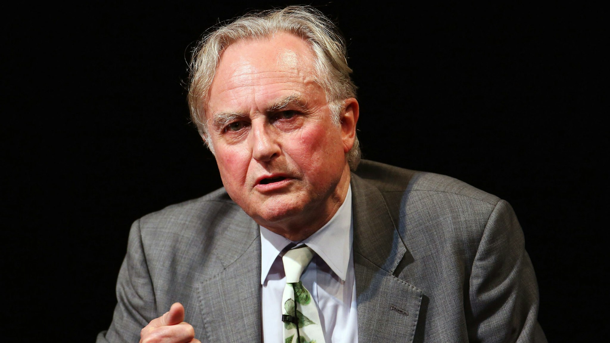 SYDNEY, AUSTRALIA - DECEMBER 04: Richard Dawkins, founder of the Richard Dawkins Foundation for Reason and Science,promotes his new book at the Seymour Centre on December 4, 2014 in Sydney, Australia. Richard Dawkins is well known for his criticism of intelligent design.