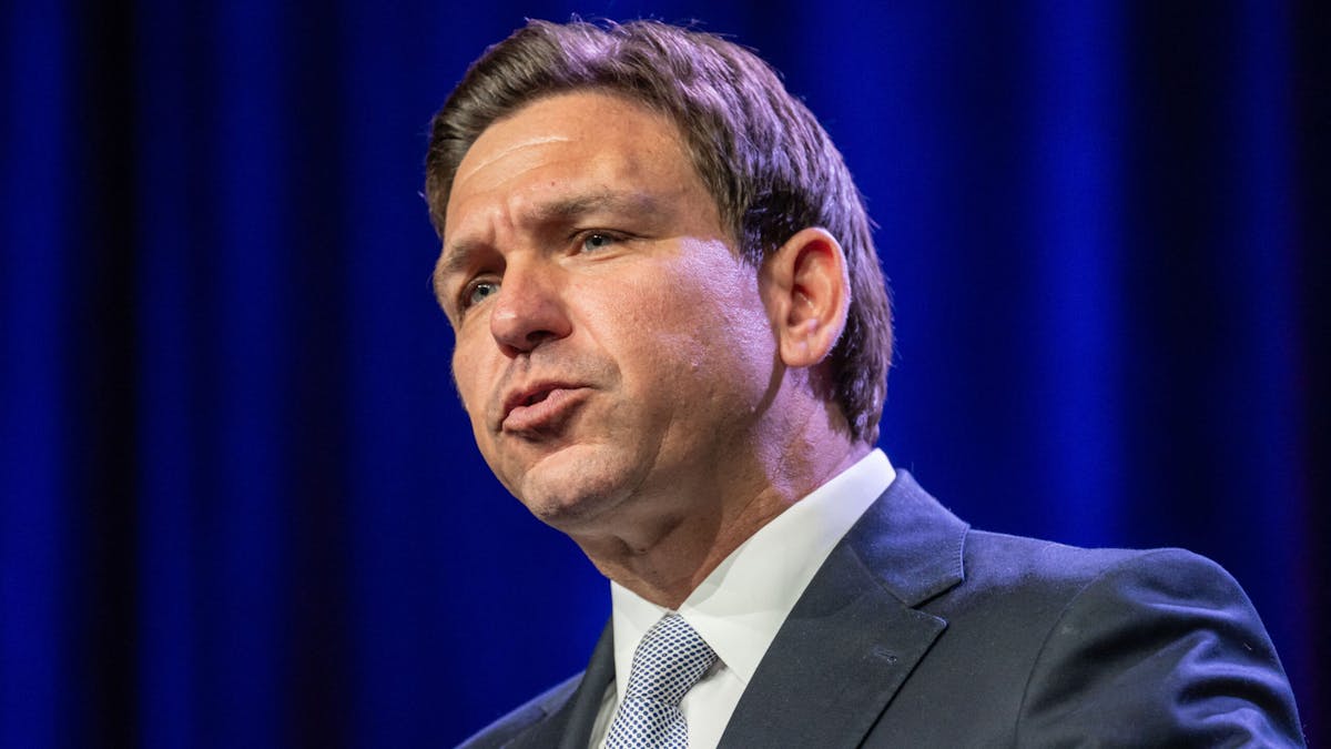 NextImg:DeSantis On Trump’s Claim He’s ‘Disloyal’: ‘We’re A Republic, We’re Not A Monarchy, It’s Nobody’s Turn’