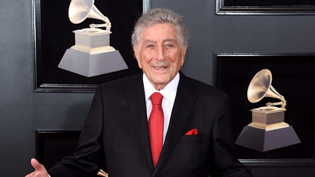 Recording artist Tony Bennett attends the 60th Annual GRAMMY Awards at Madison Square Garden on January 28, 2018 in New York City.