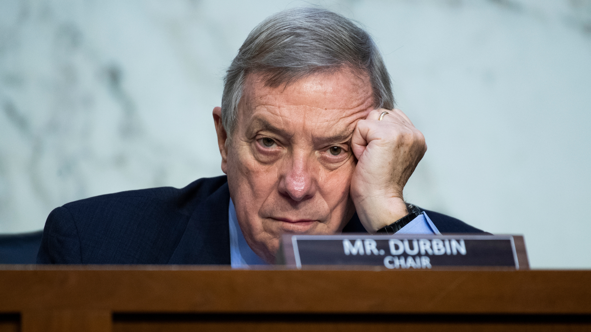 Dick Durbin, who was fully vaccinated, contracts COVID for the third time this year.