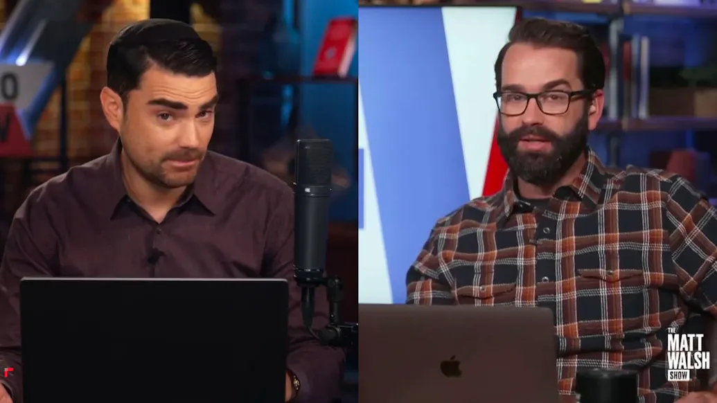 Ben Shapiro And Matt Walsh Spar Over Aliens