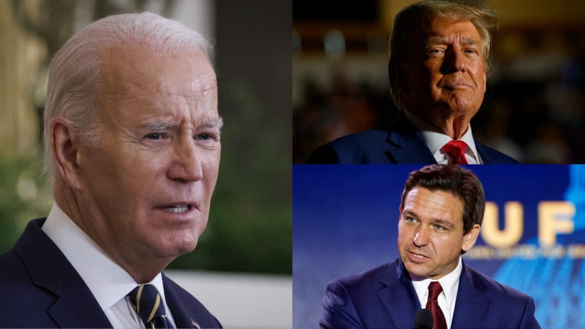 NextImg:Latest Presidential Polls: Trump, DeSantis In Dead Heat With Biden